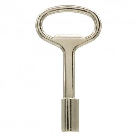 CHIAVE IMPRONTA TRIANGOLARE PER CONTATORE lunghezza totale 91 mm (PZ 1)