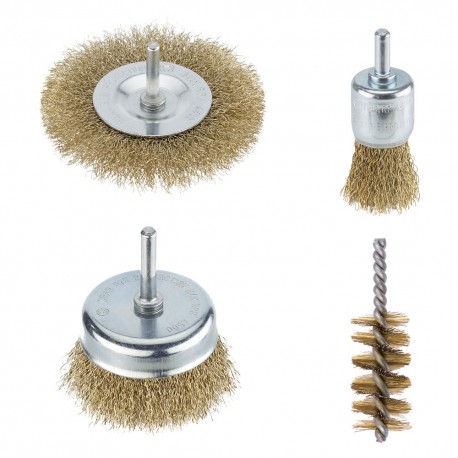 SET SPAZZOLE MISTE set 4 pezzi (BL 1)