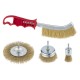 SET SPAZZOLE MISTE set 4 pezzi (BL 1)