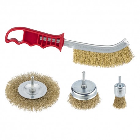 SET SPAZZOLE MISTE set 4 pezzi (BL 1)