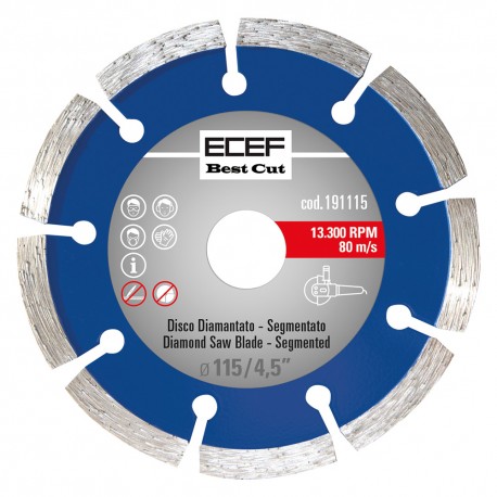 DISCO DIAMANTATO Ã˜ 125 x 2,2 (PZ 1)