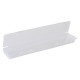 BIVALVE RIGIDE IN POLIPROPILENE F4 - mm 315 x 55 x 22 (PZ 20)
