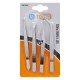 PINZE MINI DI PRECISIONE set 4 pezzi (CF 1)