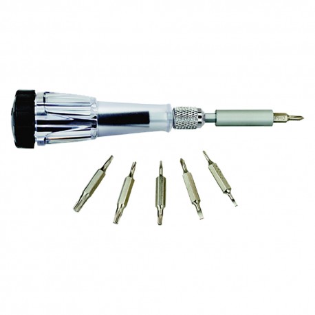 CACCIAVITE DI PRECISIONE IN SET 'A7197-XJ' 13 pezzi (PZ 1)