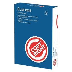 CARTA UFFICIO 'COPY RIGHT BUSINESS' A4 - 21 x 29,7 cm (CF 5)