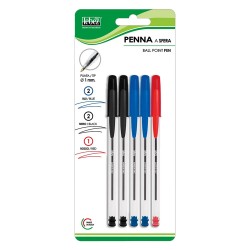 PENNA A SFERA colori assortiti (BL 1)