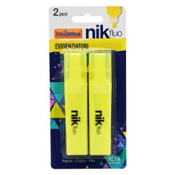EVIDENZIATORE giallo - 2 pezzi (BL 12)