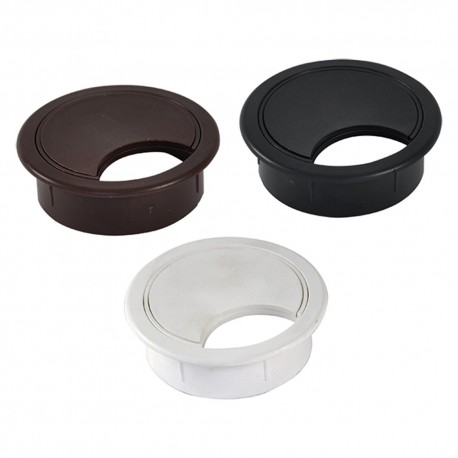 TAPPO PASSACAVI PER SCRIVANIA Ã˜ mm 60 - colore marrone (PZ 1)