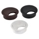 TAPPO PASSACAVI PER SCRIVANIA Ã˜ mm 80 - colore nero (PZ 1)