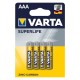 PILA MINISTILO SUPERLIFE 'RO3P' Pz 4 - 1,5 V - AAA (BL 12)
