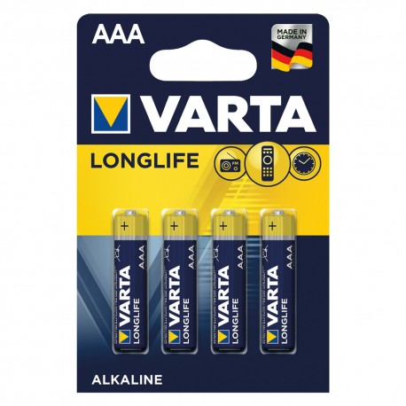 PILA MINISTILO LONGLIFE 'LR03' Pz 4 - 1,5 V - AAA (BL 10)