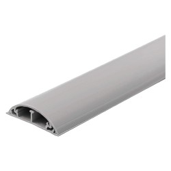 CANALINA PASSACAVI ADESIVA PER PAVIMENTO mm 50 x 12 - lungh.1 mt - art.60776 (PZ 1)