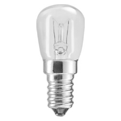 LAMPADINA PER FRIGORIFERO luce chiara 15W E14 (PZ 10)