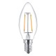 LAMPADA LED A FILAMENTO 'OLIVA' CALDA 2700K 4W35W E14 - 470 lm (PZ 10)