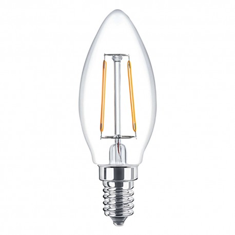 LAMPADA LED A FILAMENTO 'OLIVA' CALDA 2700K 4W35W E14 - 470 lm (PZ 10)