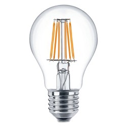 LAMPADA LED A FILAMENTO 'GOCCIA' CALDA 2700K 7W60W E27 - 806 lm (PZ 10)