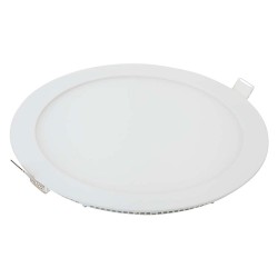 PANNELLO LED AD INCASSO TONDO 12W - Ã˜ foro cm 15,5 / 4000K (PZ 1)