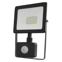 PROIETTORE A LED CON SENSORE PRESENZA 20W - mm 160 x 115 x 50 / 4000K (1600 lm) - bianco (PZ 1)