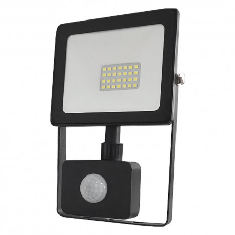 PROIETTORE A LED CON SENSORE PRESENZA 20W - mm 160 x 115 x 50 / 4000K (1600 lm) - bianco (PZ 1)