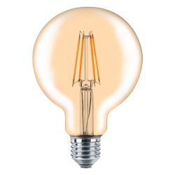 LAMPADA LED A FILAMENTO VINTAGE 'GLOBO' CALDA 2700K 8W69W E27 - lm 950 (PZ 1)