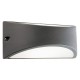 APPLIQUE LED 'LHASA' 10 W - cm 22 x 10 x 10 grigio (PZ 1)