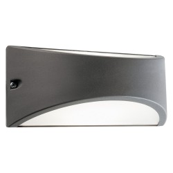 APPLIQUE LED 'LHASA' 10 W - cm 22 x 10 x 10 grigio (PZ 1)