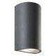 APPLIQUE DOPPIO LED 'TRUMP' 12 W 700 lumen - grigio (PZ 1)