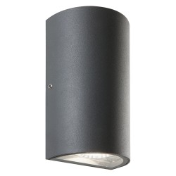 APPLIQUE DOPPIO LED 'TRUMP' 12 W 700 lumen - grigio (PZ 1)