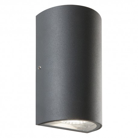 APPLIQUE DOPPIO LED 'TRUMP' 12 W 700 lumen - grigio (PZ 1)