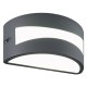 APPLIQUE LED 'TIBET' 10 W - cm 22 x 12,1x 10,8 marrone (PZ 1)