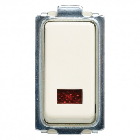 PULSANTE UNIPOLARE ILLUMINATO 2018 (PZ 10)