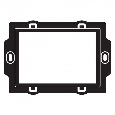 SUPPORTO MODELLO 'PL' PER SERIE PLAIN 3 moduli (PZ 1)