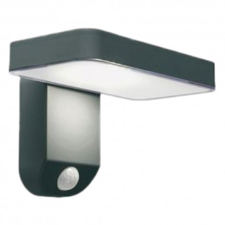APPLIQUE SOLARE LED 'SOLARE' 4,5 W - cm 18 x 13 x 12 grafite (PZ 1)