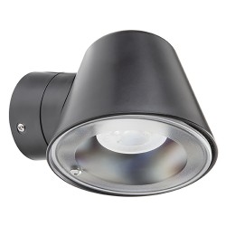 APPLIQUE LED 'CUP' E27 - nero (PZ 1)