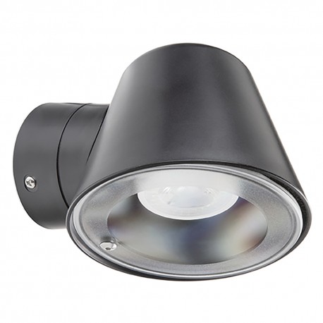 APPLIQUE LED 'CUP' E27 - nero (PZ 1)