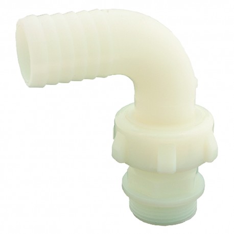 RACCORDO PORTAGOMMA CURVO Ã¸ 35 x 11/4 (PZ 10)
