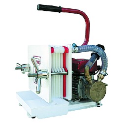 FILTRO ENOLOGICO A STRATI FILTRANTI 'COLOMBO' 6 - Hp 0,5 - Lt/h. 200/300 (PZ 1)