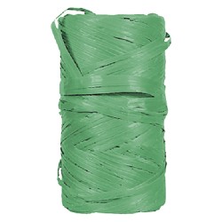RAFIA SINTETICA A GOMITOLO gr. 500 circa - verde (KG 9)