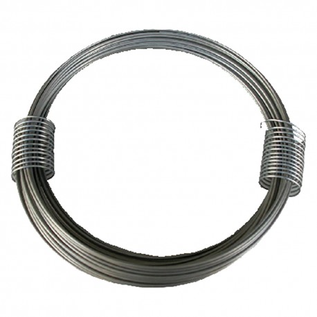 MATASSINA FILO ACCIAIO INOX mm 0,80 - mt 12 - gr. 50 (PZ 5)