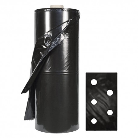 TELO PER PACCIAMATURA FORI SFALSATI 10 mt - dist.fori 25/50 cm (busta) (PZ 1)