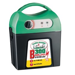ELETTRIFICATORE 'EUROGUARD B 300 MULTI' tensione fino a 6,0 km (PZ 1)