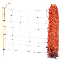 RETE PER OVINI ELETTRIFICABILE H. 108 cm x 50 mt - paletto 1 punta (RT 1)