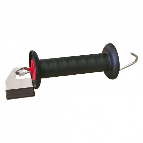 MANIGLIA PER CANCELLO RECINZIONI ELETTRICHE CON ATTACCO FETTUCCIA attacco fettuccia h. 40 mm (PZ 1)