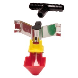 ABBEVERATOIO AUTOMATICO PER PULCINI applicabile alle gabbie (PZ 25)