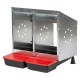 NIDO PER GALLINE OVAIOLE 52,5 x 47 x h 52,5 cm (PZ 1)