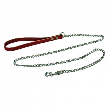 GUINZAGLIO PER CANE mis. 2 cm 120 catena media (PZ 6)