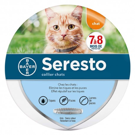 COLLARE ANTIPARASSITARIO 'SERESTO' per cani fino a 8 kg - cm. 38 (PZ 1)