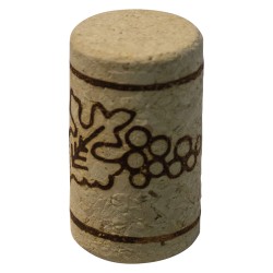 TAPPO PER VINO SEMISINTETICO 'TECNOCORK' mm 24 x 42 supercork cf. 100 pz (CF 1)