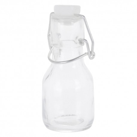 BOTTIGLIA IN VETRO 'TRASPARENTE' 75 ml (PZ 96)
