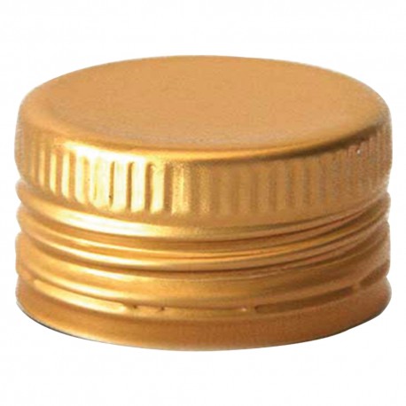 TAPPO PER FIASCO Ã˜ 35 x 18 - colore oro (PZ 100)
